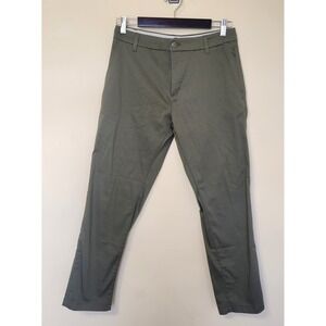 Birddogs Mens Chino Pants 30X28 Olive Green Stretch Unlined Performance Chinos